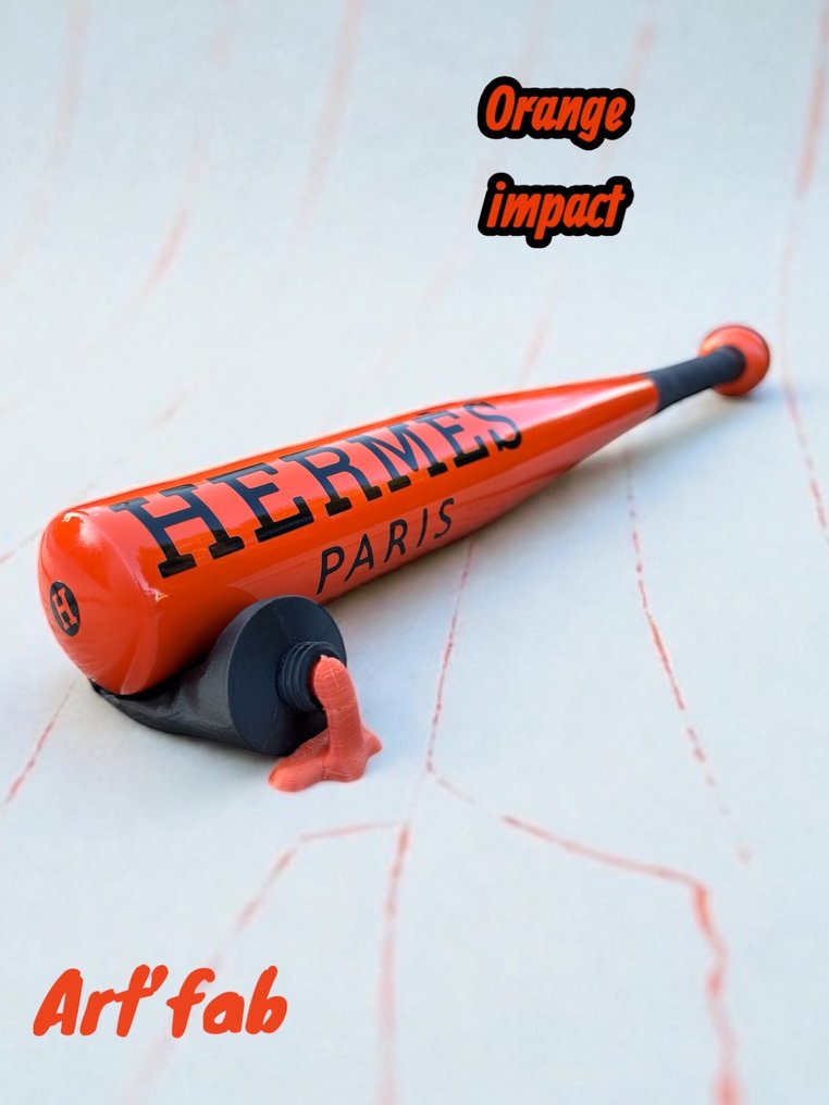 Art'fab - Batte baseball Orange Impact #1.0