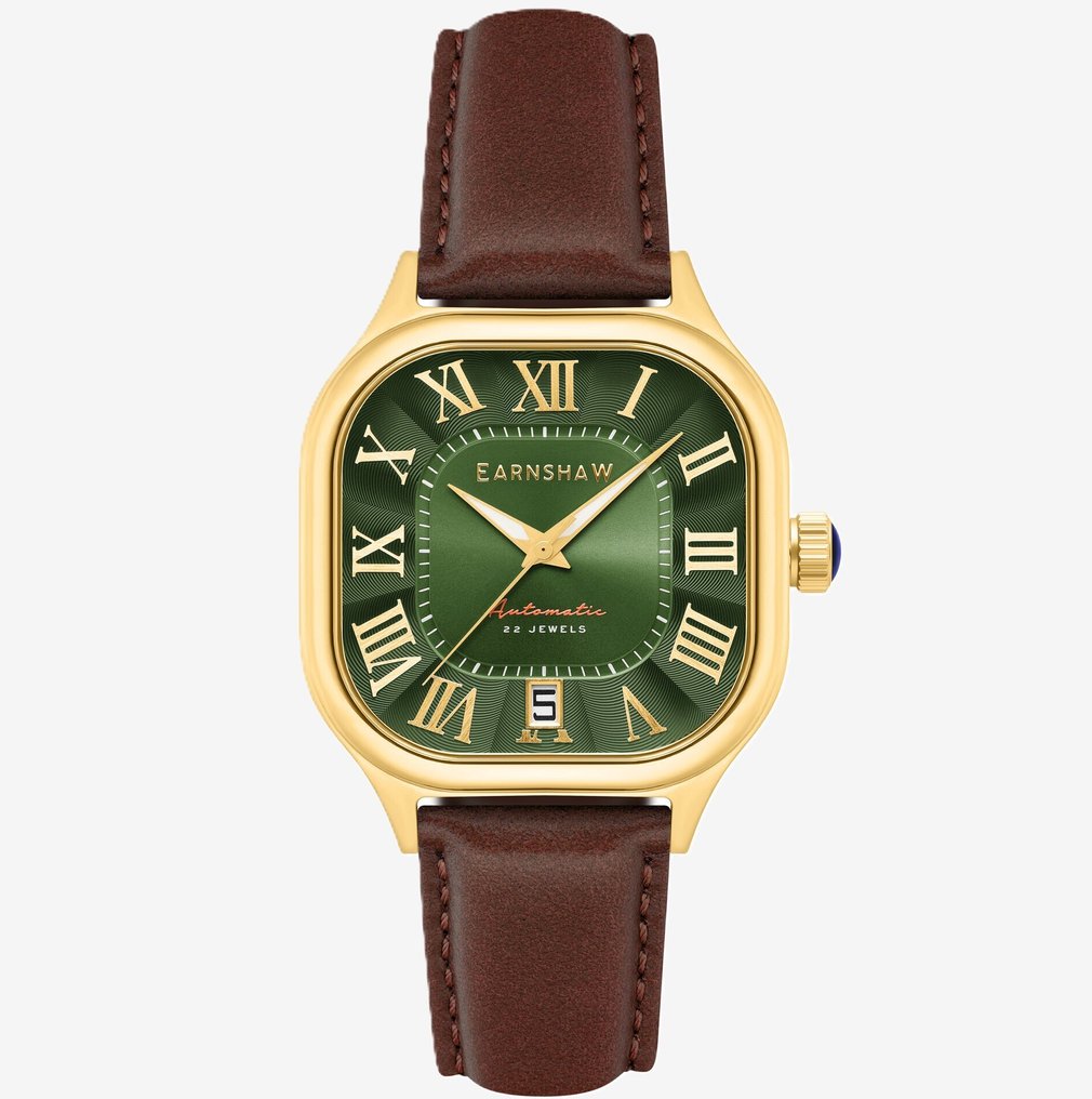 Thomas Earnshaw - Automatic - Gold - Square - Elite - NEW - χωρίς τιμή ασφαλείας - Άνδρες - 2025 #3.2