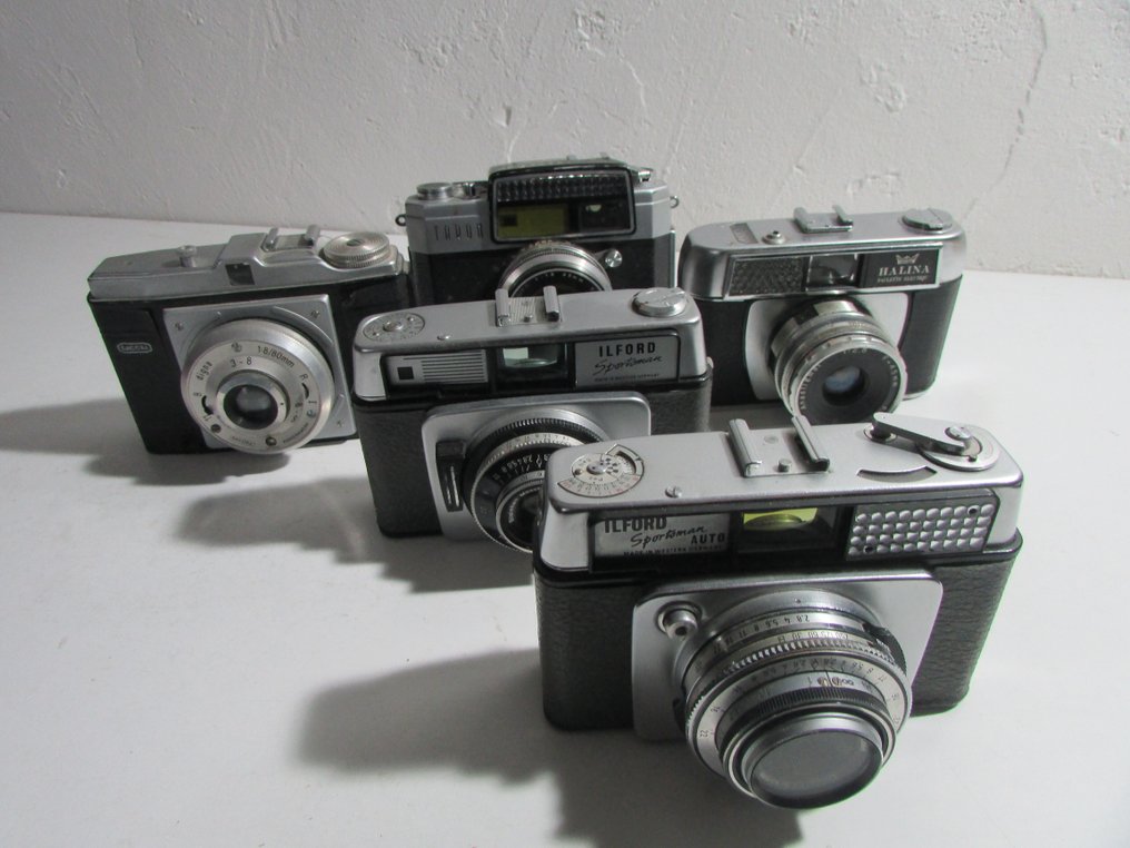 Taron, Dacora, Ilford Taron Eye / Digna / Sportsman / Halina Αναλογική φωτογραφική μηχανή #1.0