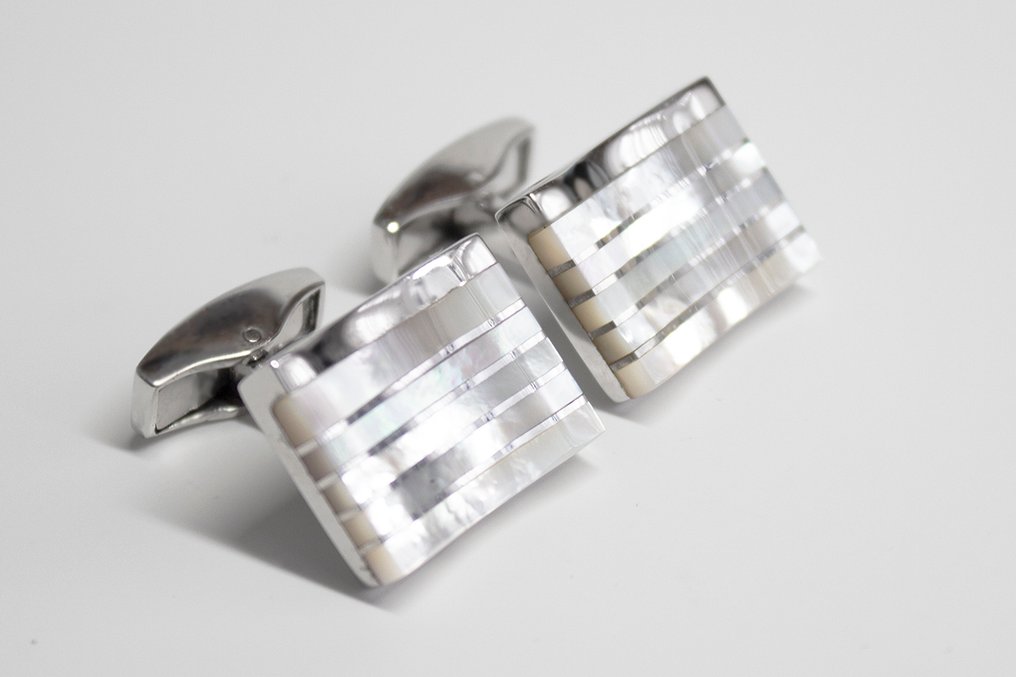 銀 - 袖口扣 - Tateossian London #1.0