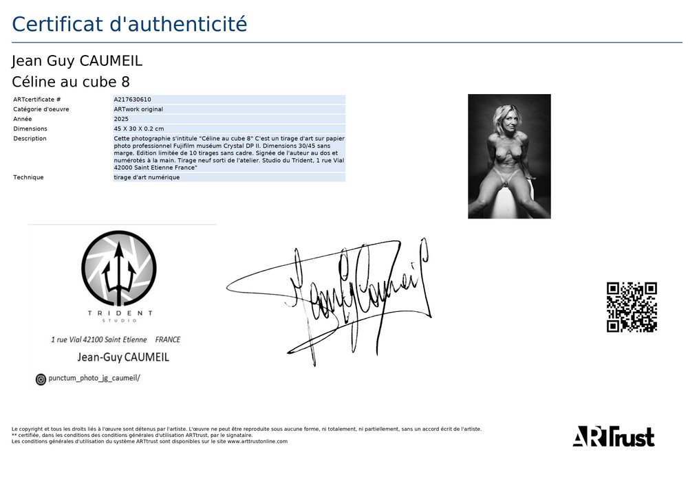 Jean-Guy Caumeil (1945–2018) - Céline au cube 8 #2.1