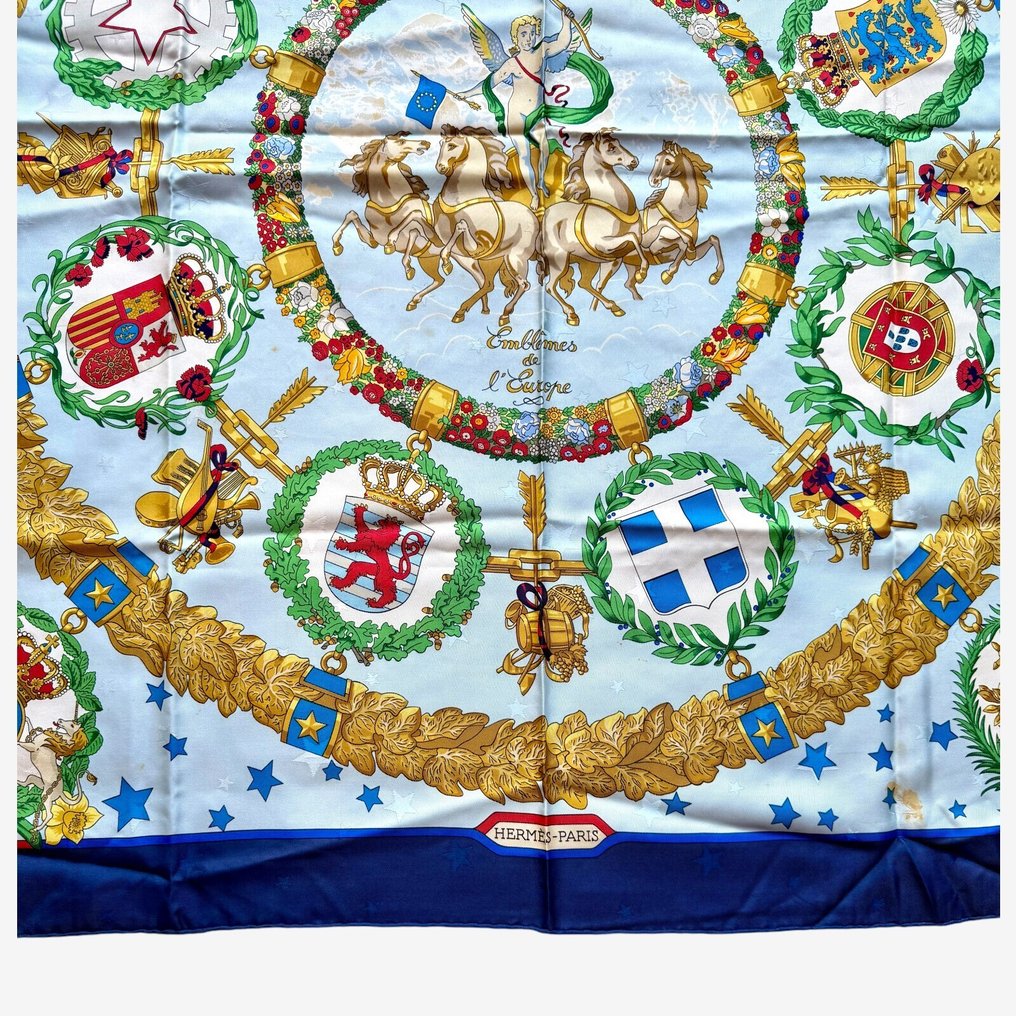 Hermès - Emblemes de L'Europe - Κασκόλ #3.2