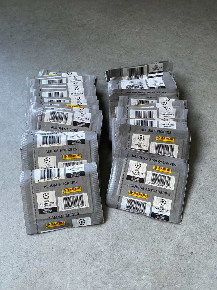 Panini Champions League 2000/01 - 100 Sealed Pack - Glimrende (EX) #2.1