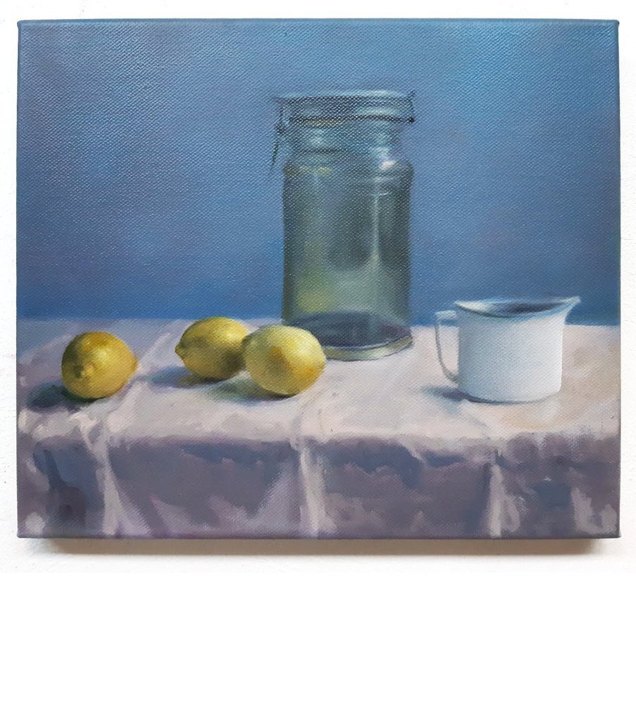 Hildegard Stehr - stilleven met citroenen #1.0