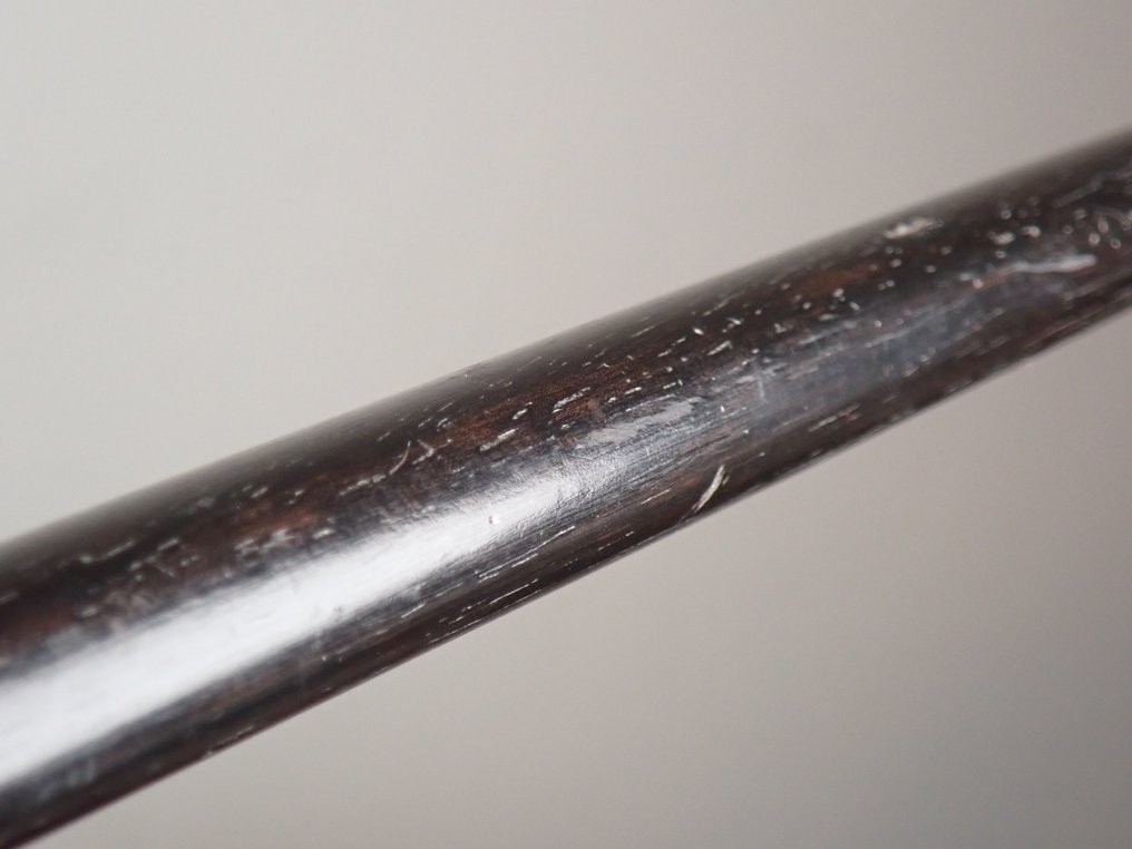 Stock - Mit .800 Silbergriff. - .800 Silber, Hartholz #4.3