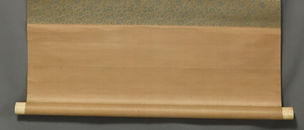 雪景 - 秀信笔签名作品 - 真丝 - Kano Hidenobu(?-?) - 日本 - Late Edo period #3.2