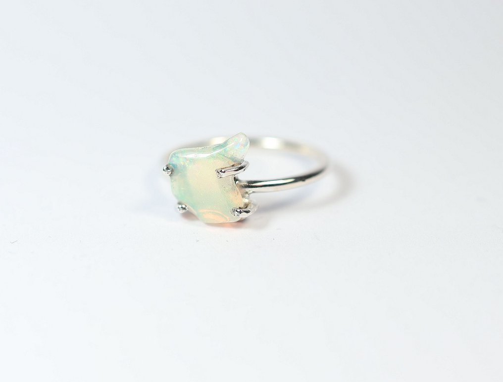 Ethiopisch Opal / Welo-Opal Ring / nieuw- 1.88 g - (1) #2.1