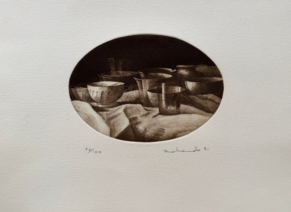 Rolando, aka Rolando Campos (1947-1998) - Bodegón, 1981 #1.0