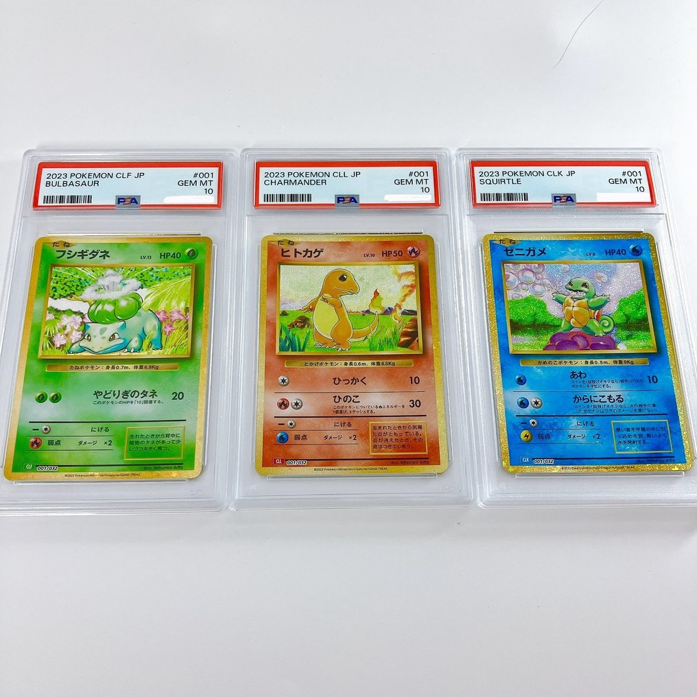 Pokémon - 3 Graded card - PSA 10 #3.2