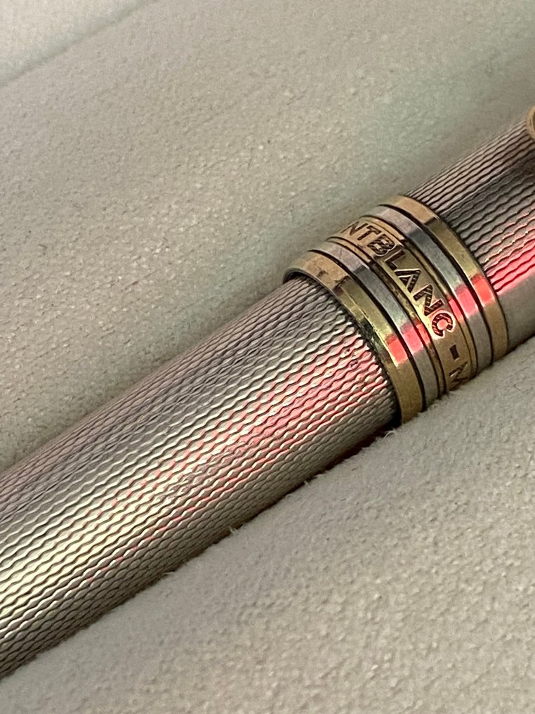 Montblanc - solitaire -argento 925- pennino oro 18 kt - Füllfederhalter #4.3