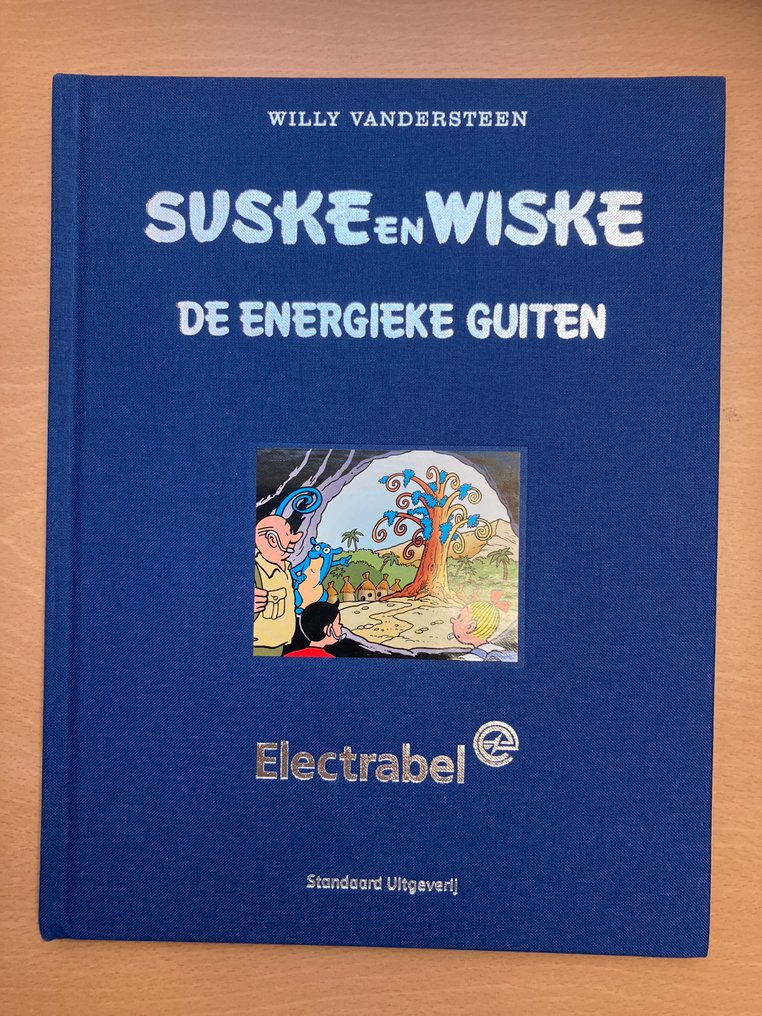 Suske en Wiske - De Energieke Guiten - Luxe linnen HC - Electrabel - 1 Album - Prima ediție - 2005 #1.0