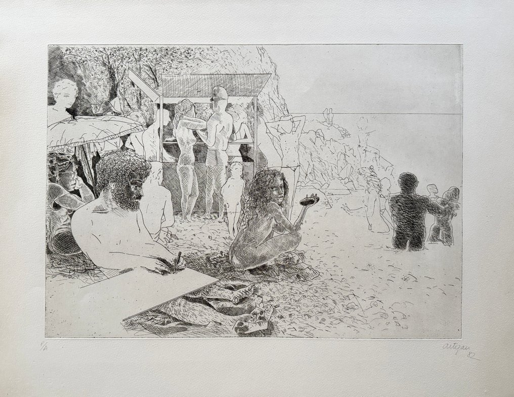 Francesc Artigau Segui (1940) - Sin titulo, 1982 #1.0