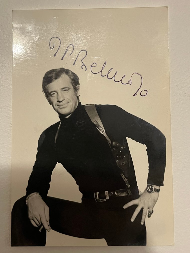 jean-Paul Belmondo, Autographe manuscrit #2.1