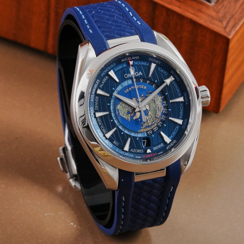 Omega - Seamaster Aqua Terra Worldtimer 150M GMT - 220.12.43.22.03.001 - Άνδρες - 2020+ #1.0