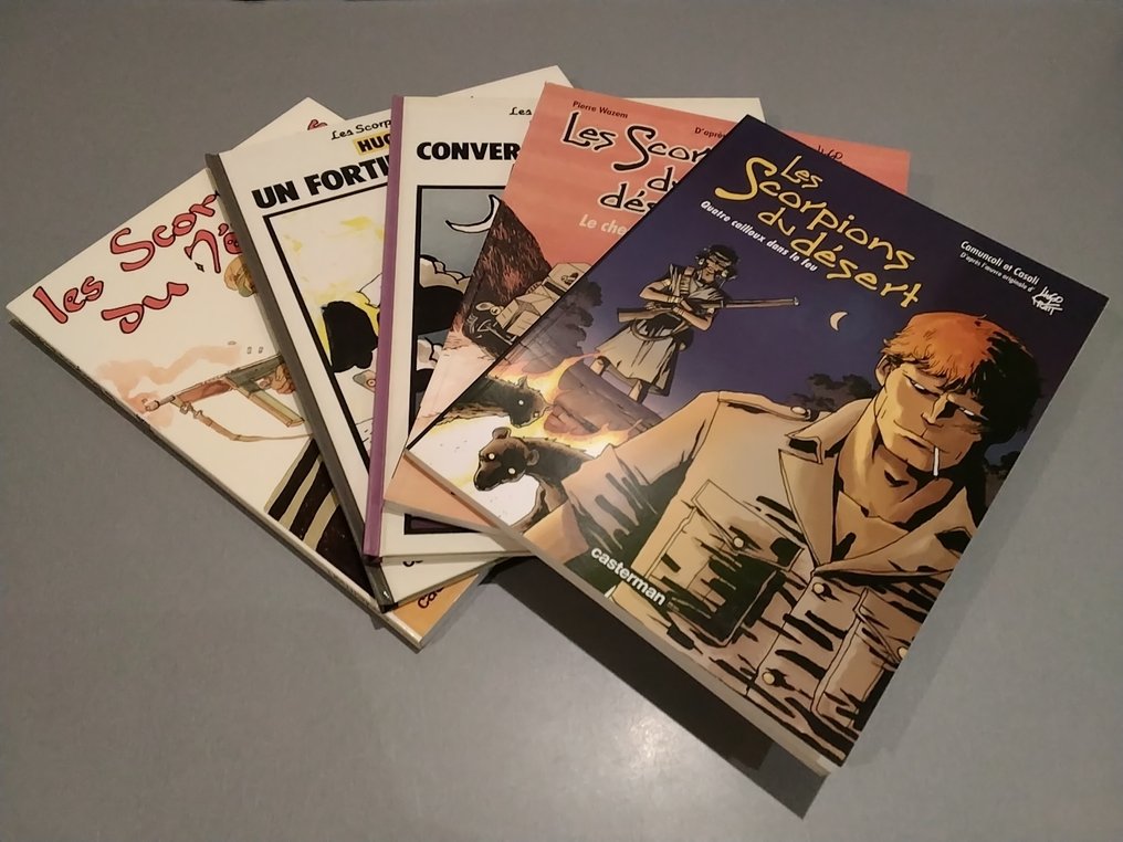 Les Scorpions du désert - 3x C + 2x B - EO/Ré - 5 Album - 1979/2007 #1.0