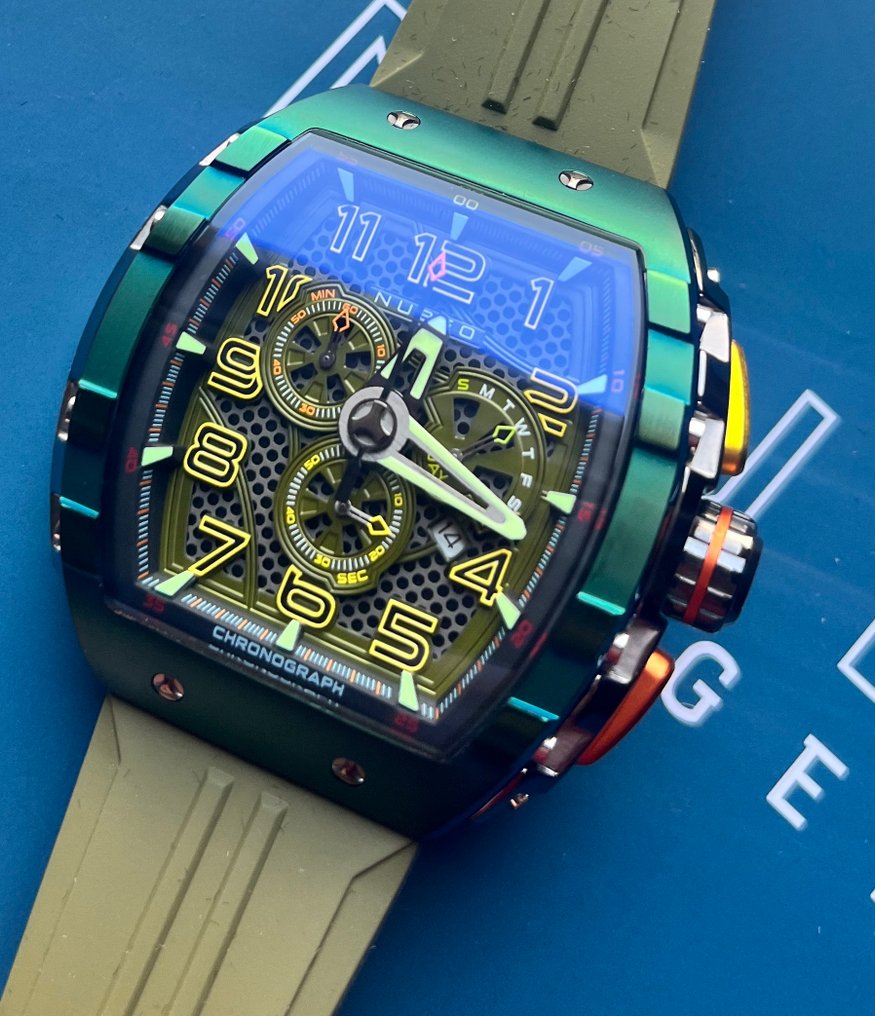 Nubeo - Magellan Retrograde Chronograph 49mm - LIMITED EDITION - χωρίς τιμή ασφαλείας - Άνδρες - 2020+  #1.0