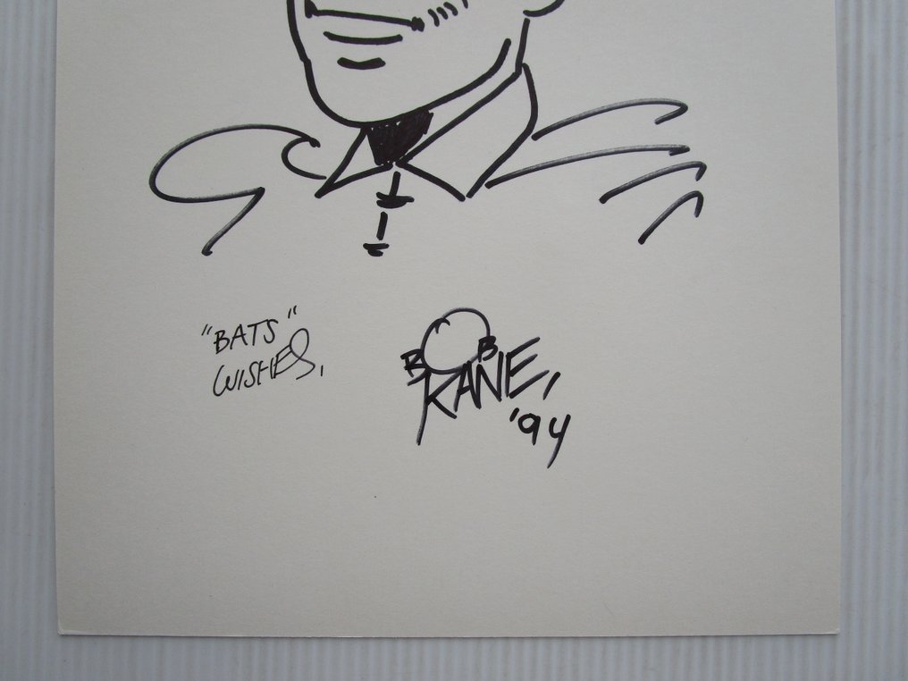 Bob Kane - Original Sketch - Robin with certificate - 1 szkic - 1994 #4.3