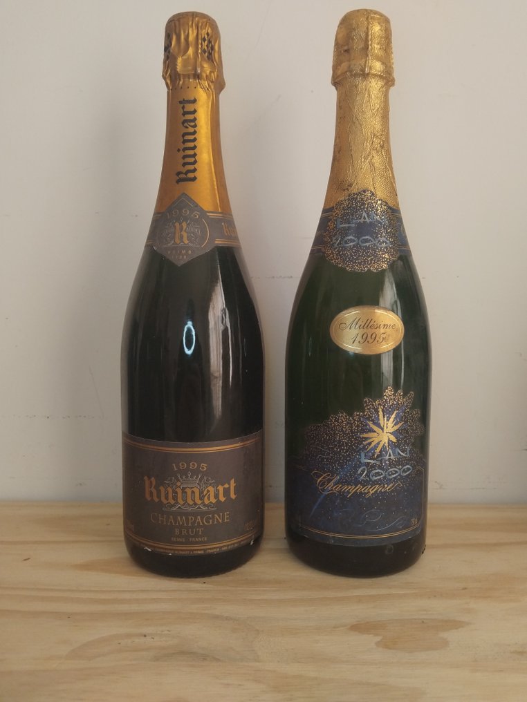 1995 Ruinart, Gerard Sauvage, Ruinart Champagne Brut - Champagne Brut - 2 Pullot (0.7 L) #1.0