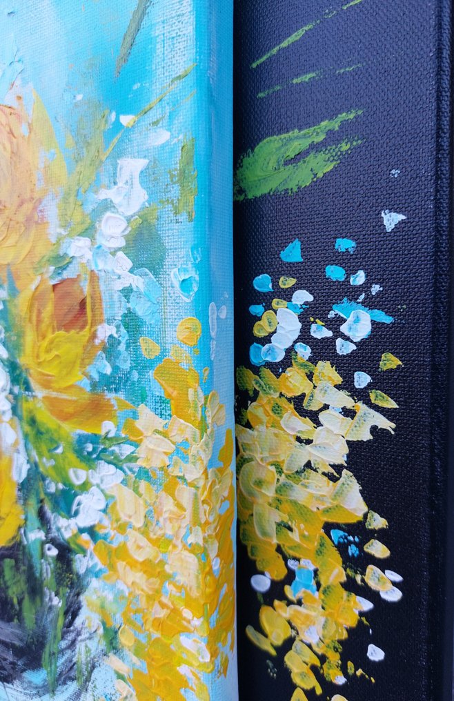 Elisa Brindani - Geisha con rose gialle #4.3