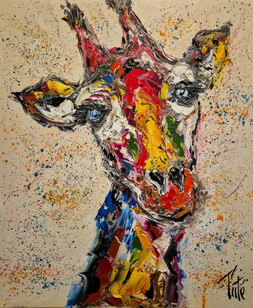 Laurent Pate (1970) - Girafe Sophie #1.0