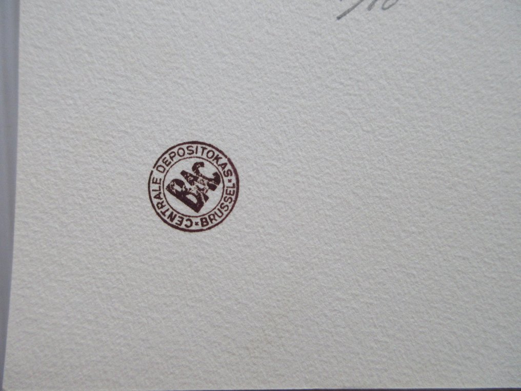 Bob de Moor - 1 Lithograph - Cori de scheepsjongen - gesigneerde steendruk op 10 expl - 1991 #3.2