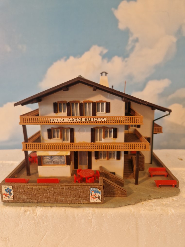 Faller, Pola, Kibri H0 - Edificios de modelismo ferroviario (8) - Alpendorp #3.2