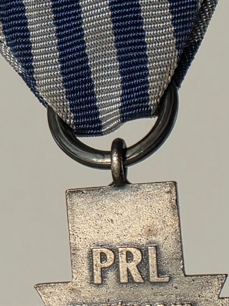 Πολωνία - Ο στρατόπεδο συγκέντρωσης Άουσβιτς (Oświęcim) - Στρατιωτικό μετάλλιο - Ο Σταυρός του Αουσβιτς (ΛΔΠ) #4.3