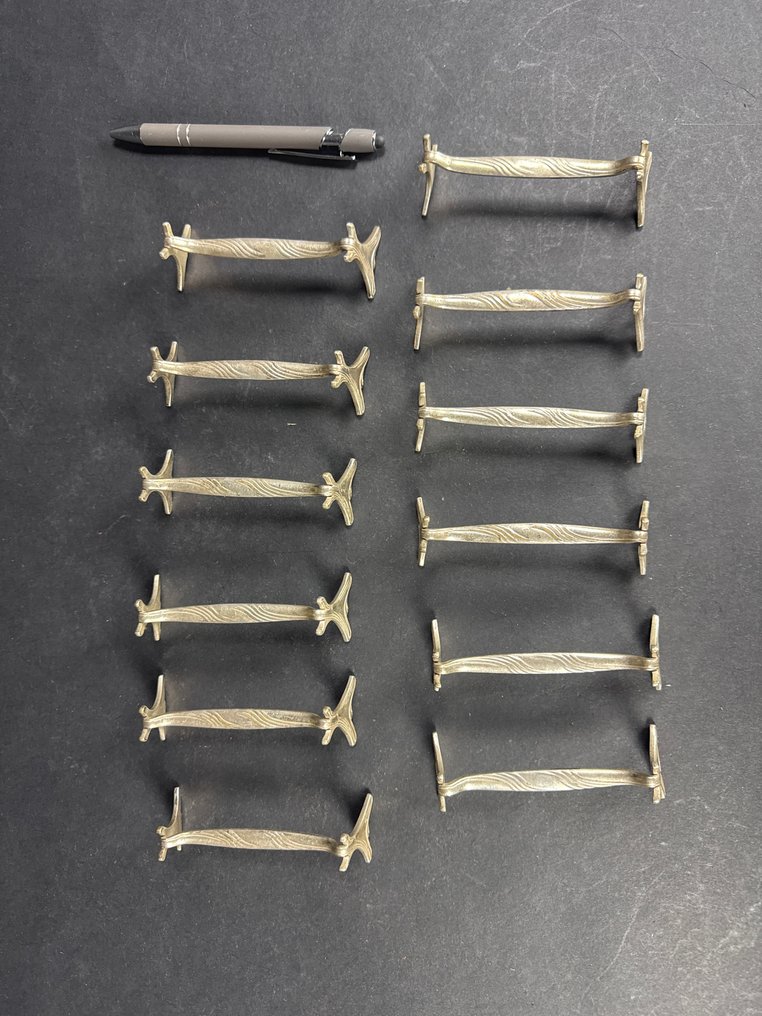 Christofle - 餐刀架 (12) - 镀银 #1.0