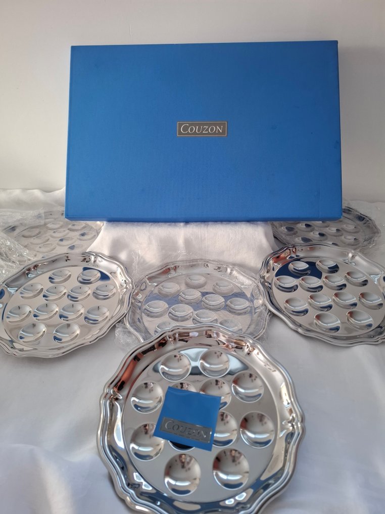 Jean Couzon - 餐具套裝 (6) - Inox 18/10 - 蜗牛餐具 #3.2