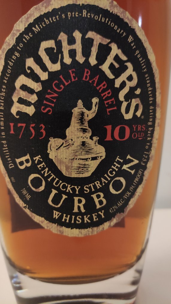 Michter's 10 years old Single Barrel no. L25B0365  - b. 2025  - 70cl #1.0