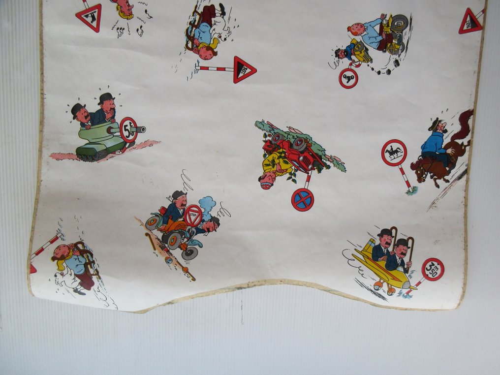 Hergé - 1 Vinile autoadesivo vel - Kuifje #3.2