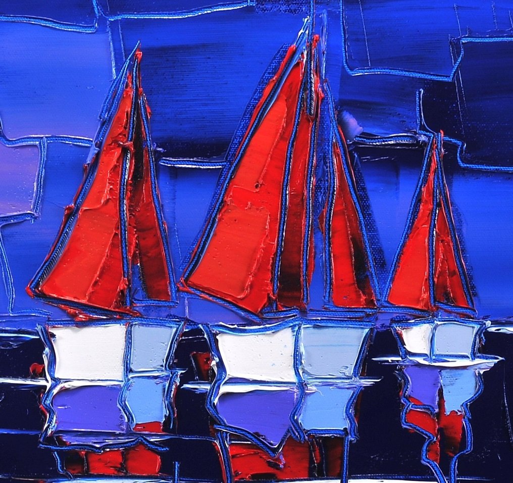 Caroline Mandrafina - Pfleger " Voiles rouges du soir " #3.2