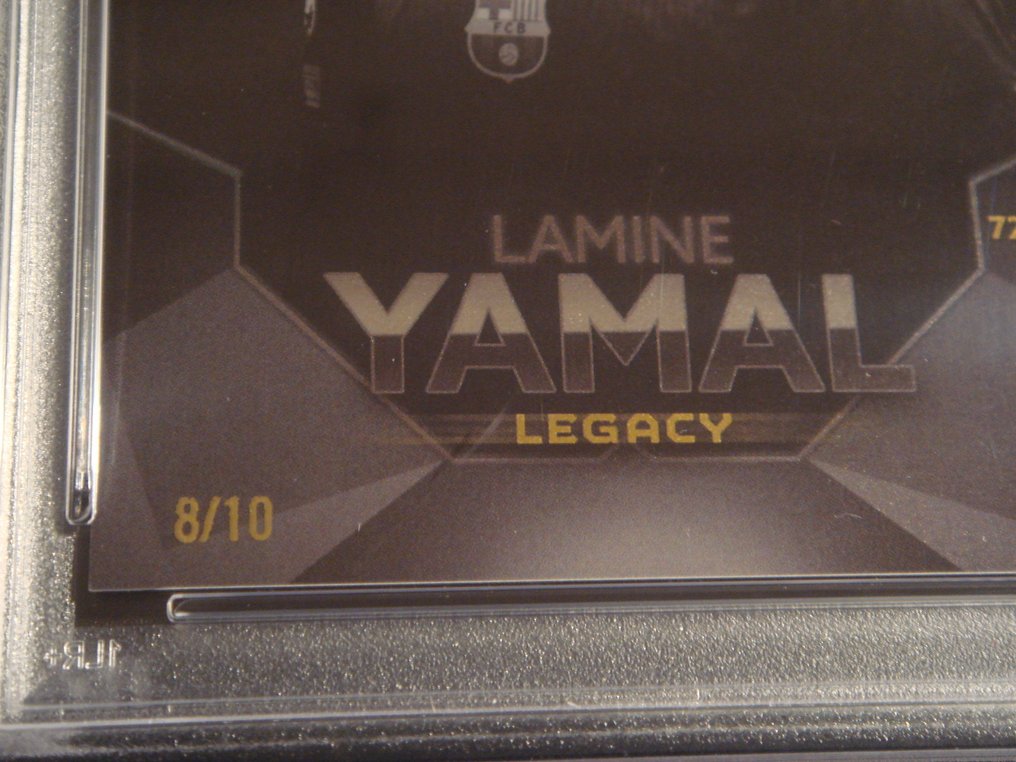 2024/25 Topps Total FB Lamine Yamal /10 - PSA 10 - 1 Graded card #2.1