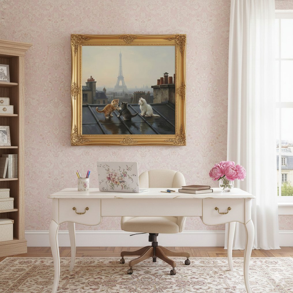 Le Yack - Kittens in Paris - Hand signed #1.0