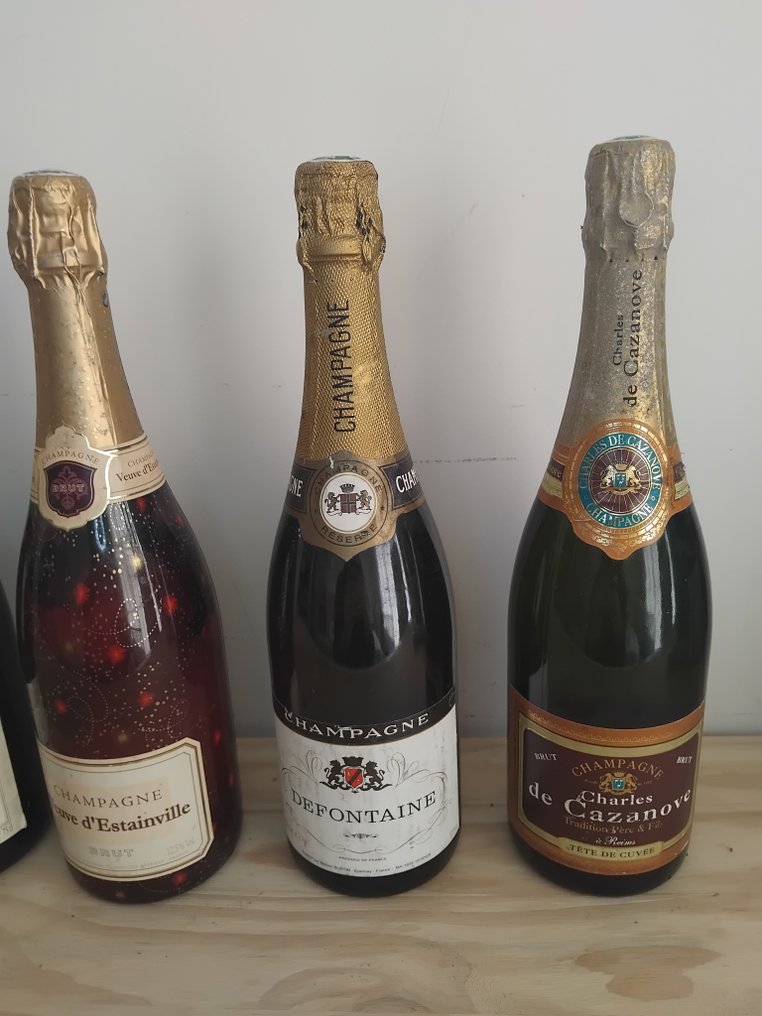 Charles de Cazanove, Jacques Estel - Șampanie Brut - 5 Sticle (0.75L) #3.2