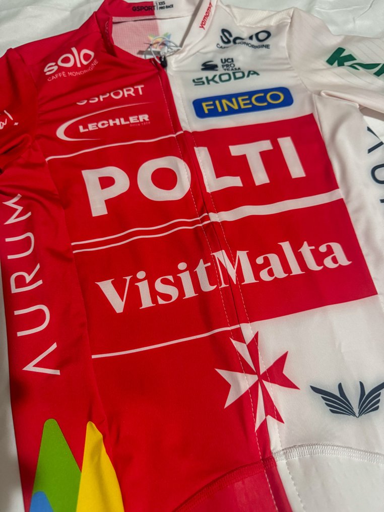 Polti VisitMalta Cycling Team - Cycling - Aidan Buttigieg - 2025 - Μπλούζα ποδηλασίας #1.0