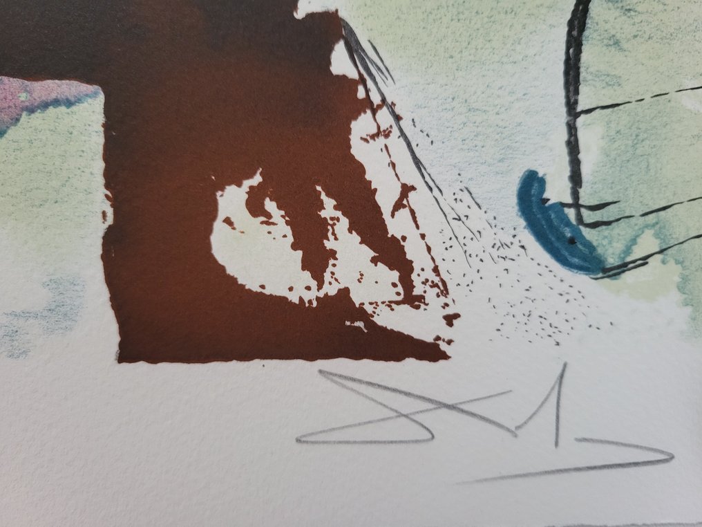 Salvador Dali (1904-1989) - Le  Cheval de Course #4.3