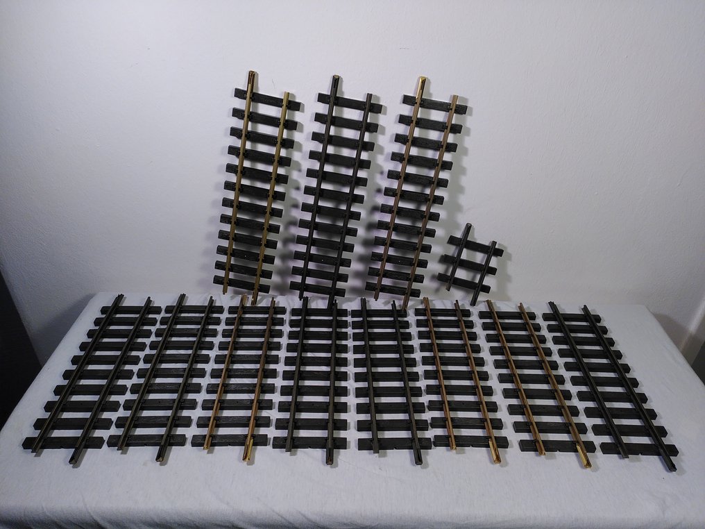 Piko G - 35201/35200/35204 - 模型火车车轨 (12) - 直轨，多种长度 #1.0