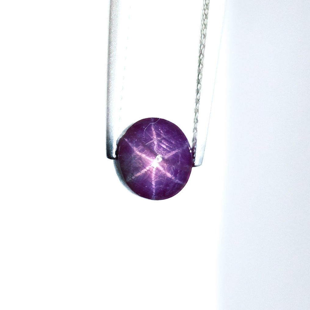 χωρίς τιμή ασφαλείας - 2 pcs  Ρουμπίνι αστέρι  - 5.80 ct - International Gemological Institute (IGI) #3.2