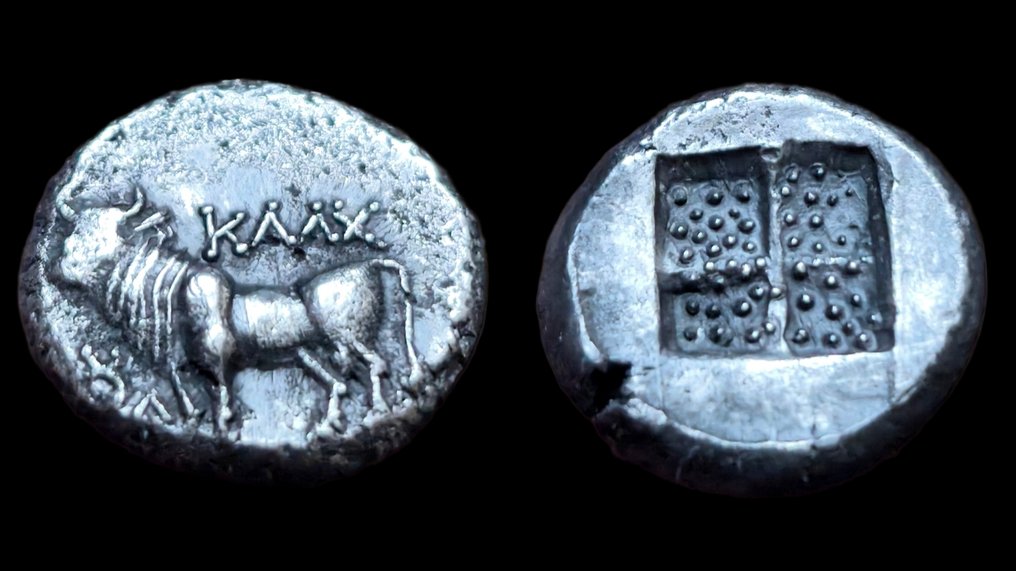 Bitinia, Calcedonia Drachm Circa 367/6-340 BC  (Senza prezzo di riserva) #2.1