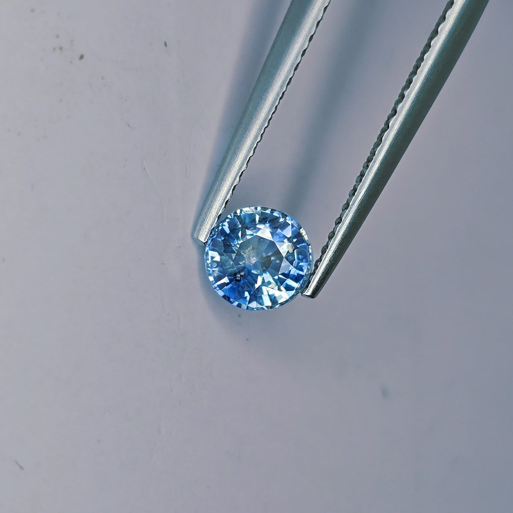 没有保留价 蓝色 蓝宝石  - 1.09 ct - 国际宝石研究院（IGI） - 未加热，未处理 #1.0