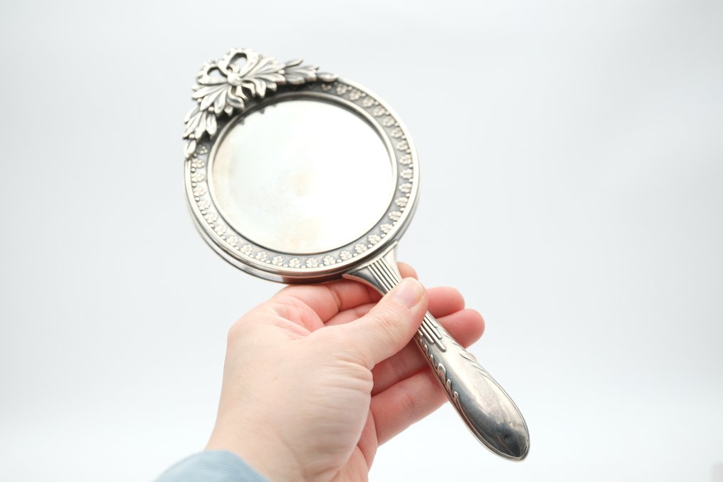 Specchio a mano - .833 argento #1.0