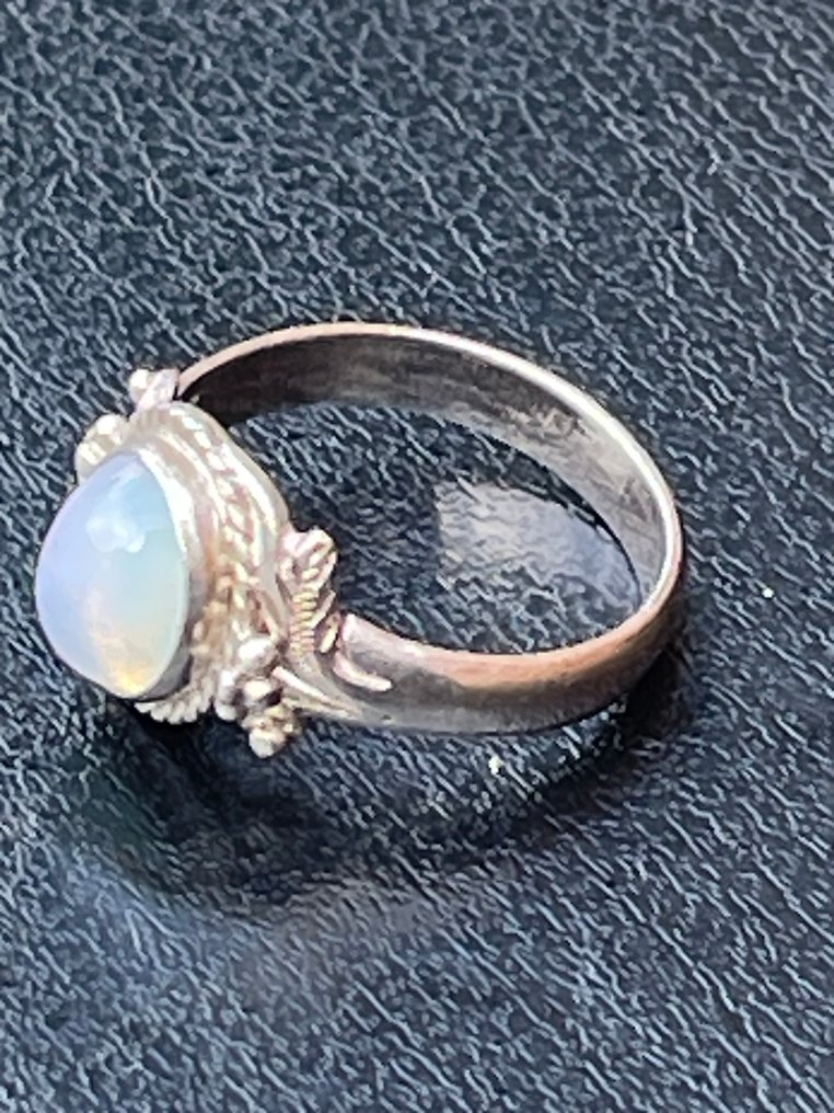 沒有保留價 - 戒指 銀 -  1.00ct. tw. 蛋白石 #2.1