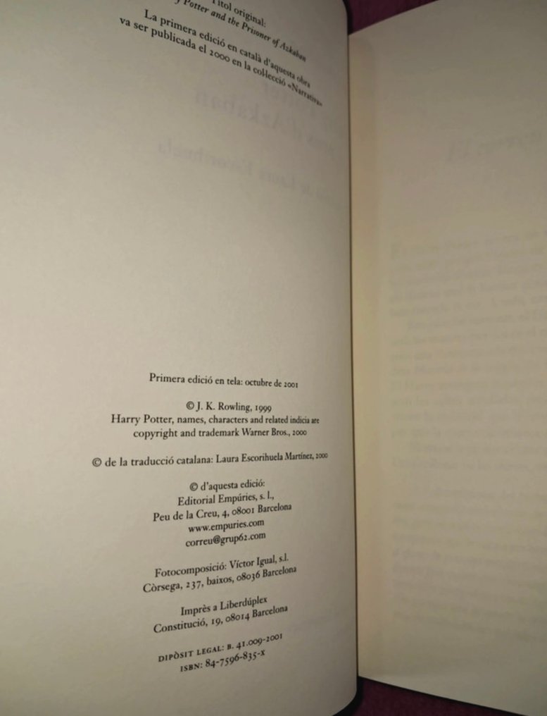 J.K. Rowling - Harry Potter i el pres d'Azkaban - 2000 #3.2