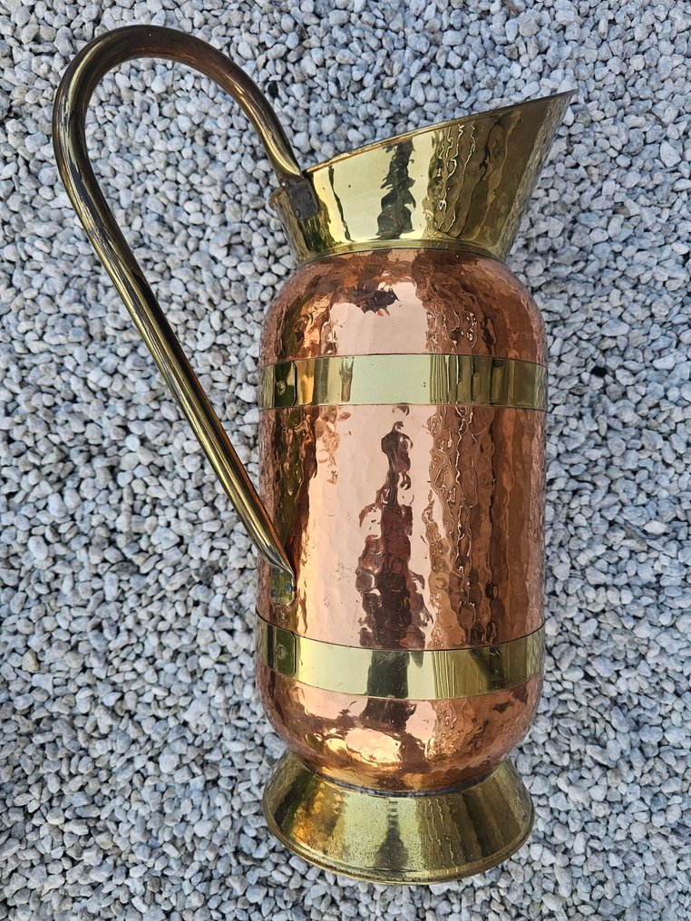 Lata - Cobre, Assinado pelo conhecido ferreiro Micab. - Paraplubak #3.2