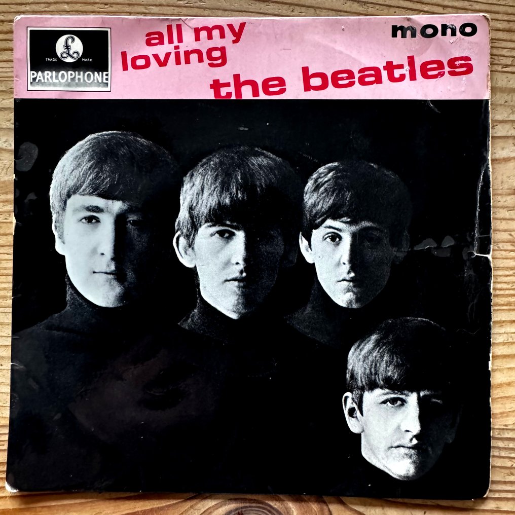 Beatles - 4 original EPs [UK pressings] - Πολλαπλοί καλλιτέχνες - 45 RPM 7" single - Mono - 1963 #1.0