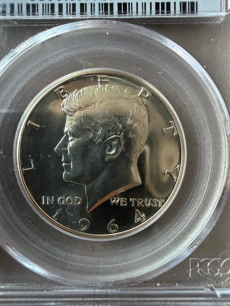 美国. Half Dollar 1964 Kennedy. PCGS PR69  (没有保留价) #2.1