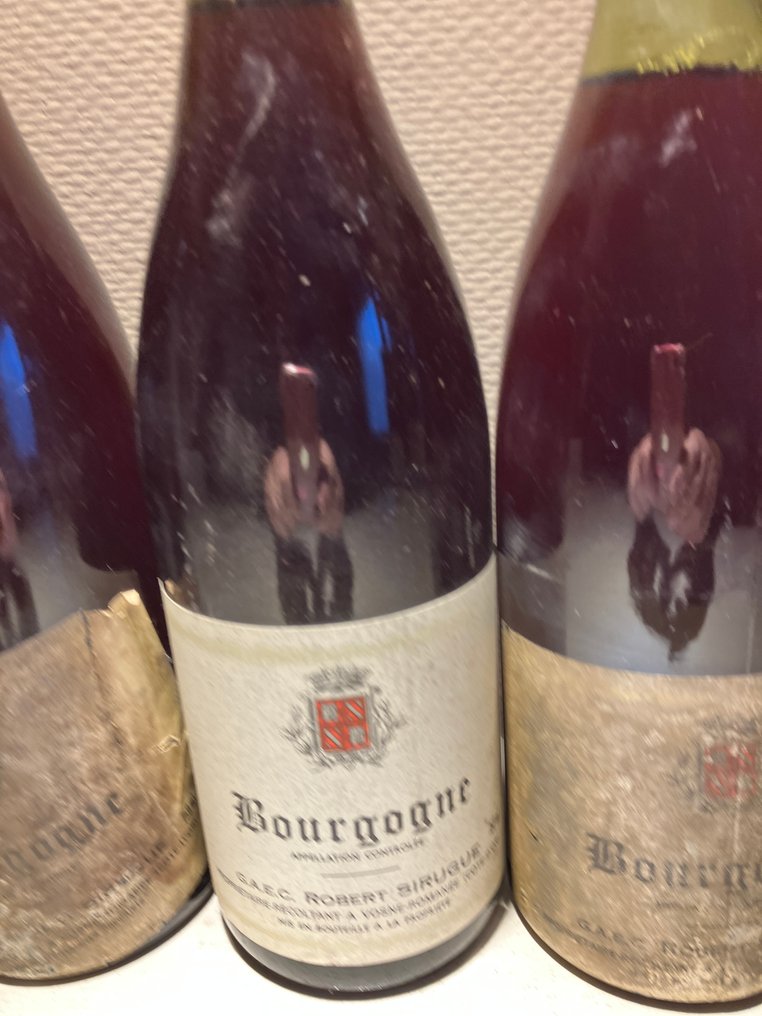 1985 Gaec Robert Sirugue - Bourgogne - 4 Flaskor (0,75L) #4.3