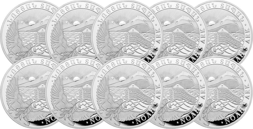 10 金衡制盎司 - 银 .999 - Noah's Arch 2025 - 311 gram - fine silver #1.0