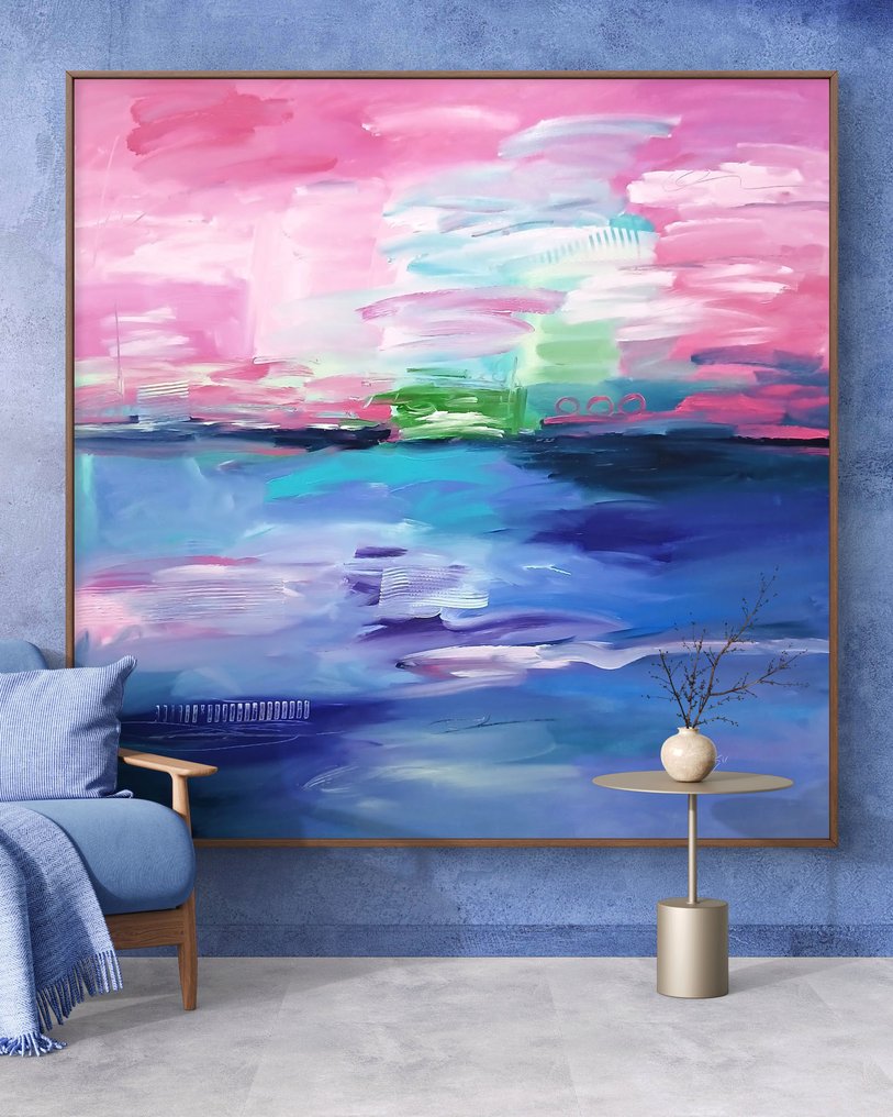 CARDUSU - “ ALEGRIA 08 ” XXL - Obra única original #1.0